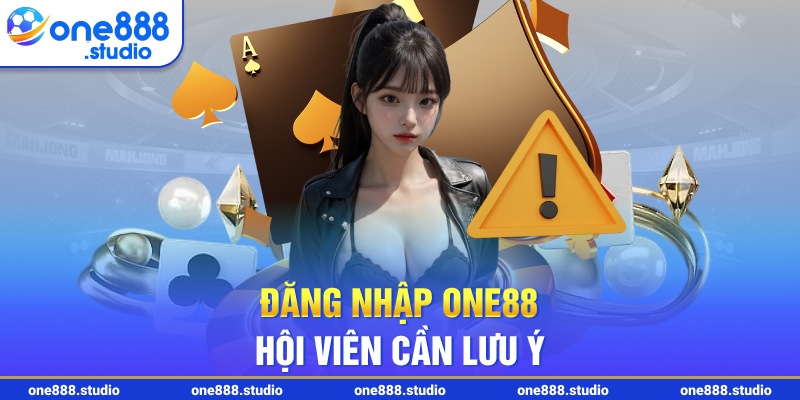 Đăng nhập One88 hội viên cần lưu ý