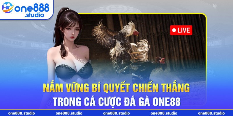 Nắm vững bí quyết chiến thắng trong cá cược đá gà One88